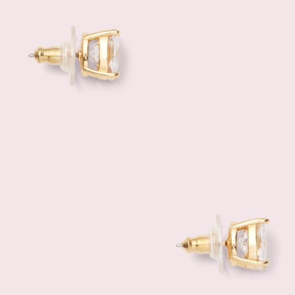 NWT 💋 CLEAR KS Mini Small Gumdrop Stud Earrings - Picture 6 of 6